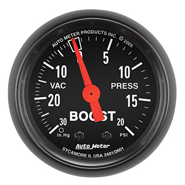 AUTO METER 2601 Z SERIES 2 BOOST GAUGE