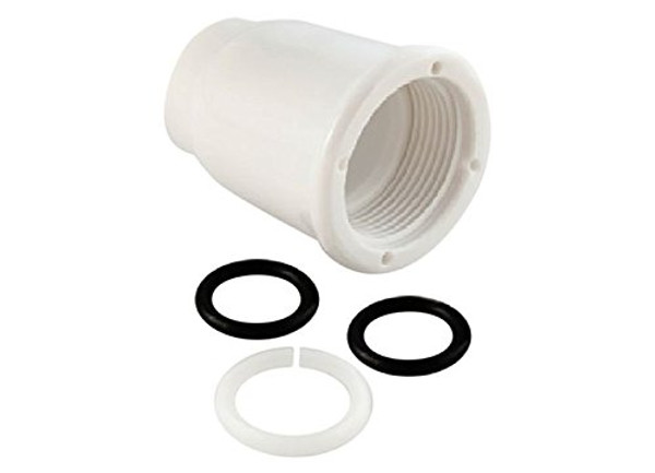 AMER BRASS CRDSPTNUTW SPOUT NUT KIT W/ORING-WH