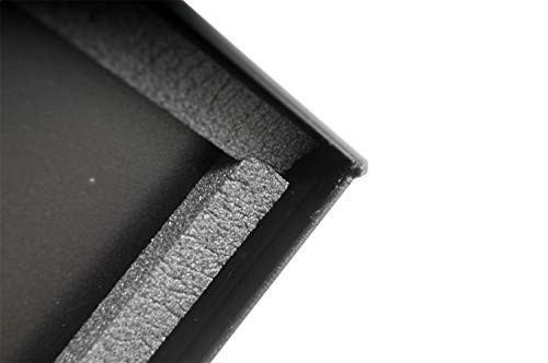 DEE ZEE 8170SB BK/STEEL/TB SING LID FULL