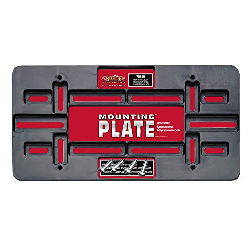 CRUISER 79150 LIC MOUNTING PLATE BLK