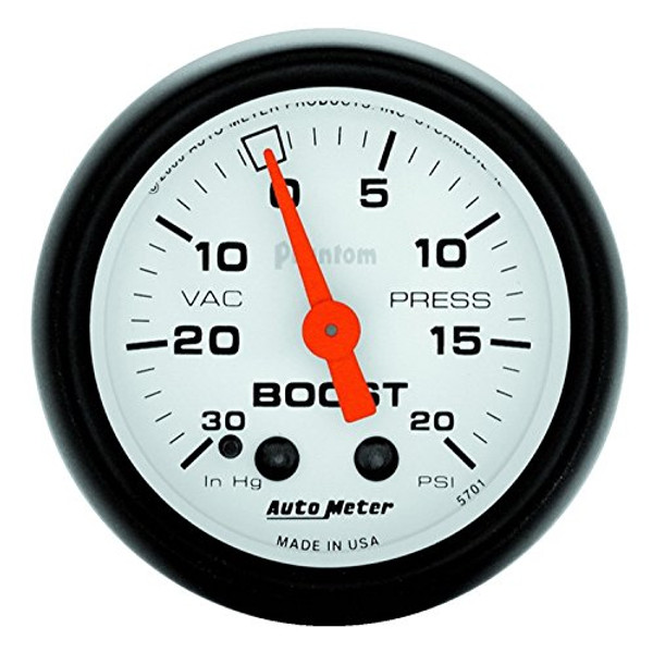 AUTO METER 5701 2 BOOST PSI PHANTON
