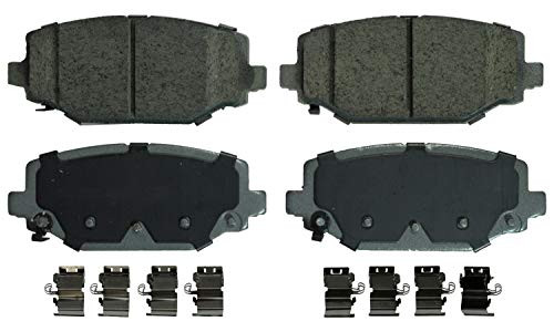 WAGNER BRAKE QC1596 THERMOQUIET CERAMIC DISC