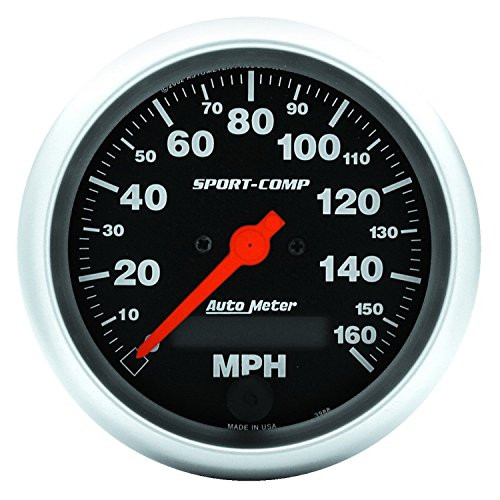 AUTO METER 3988 3 3/8 SPEEDO SPORTCOMP