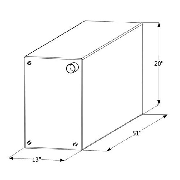 ICON 12452 WT2452  51X20X13  54 GAL.