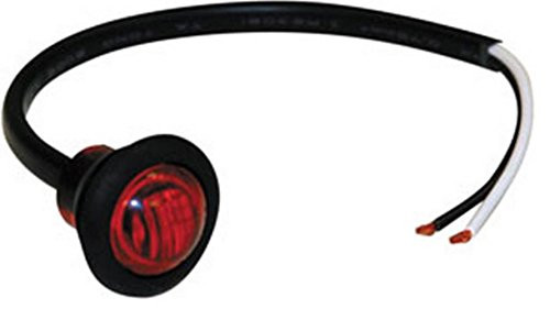 BUYERS PROD 5627513 LIGHT .75IN RD MARKER 3 LED RED W/