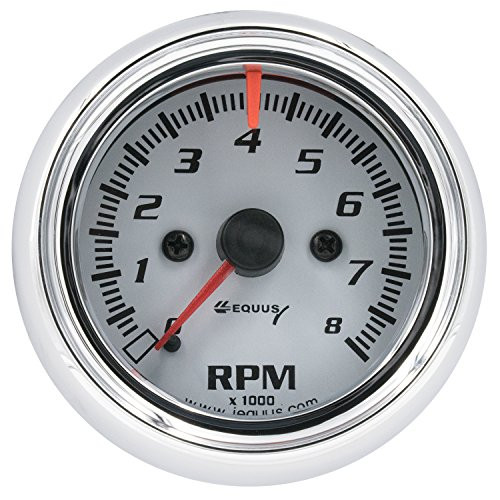 EQUUS 5076 2-1/2 WHT TACHOMETER