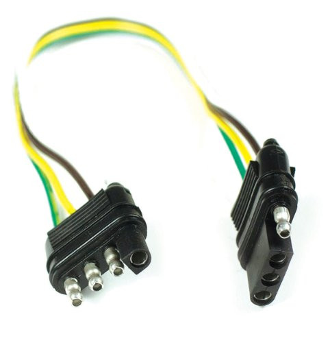 HUSKY TOWING 30312 CONNECTOR  4-WAY FLAT BULK