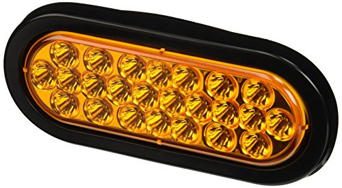 BUYERS PROD SL65AO LIGHT STROBE 6.5IN OVAL  AMBER LED