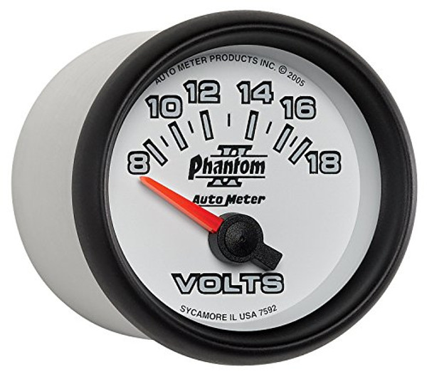 AUTO METER 7592 PHANTOMII VOLTMETER