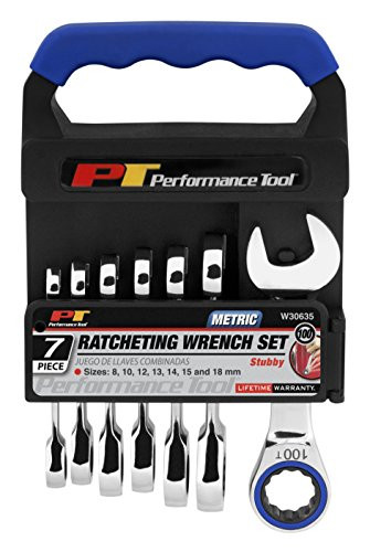 PERFORM TOOL W30635 7PC MET RATCH WRENCH SET