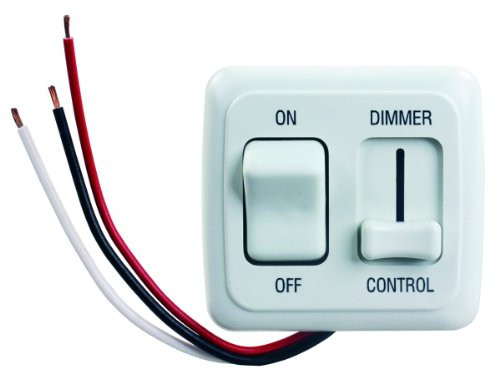 JR PRODUCTS 15205 DIMMER ON/OFF  LED  WHITE