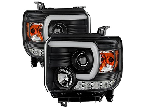 SPYDER 5080523 PROJ HEADLIGHTS LT BAR DRL BLACK