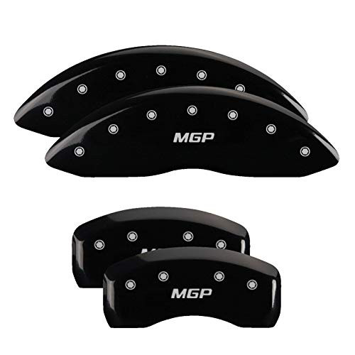 MGP CALIPER 42021SMGPB SET OF 4 CALIPER COVERS  ENGRAVED F