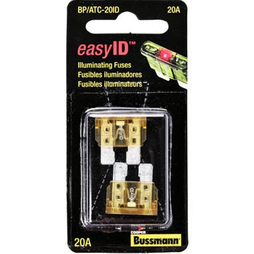 BUSSMANN BPATC20ID 2PK BP/ATC20 EASY ID FUSE