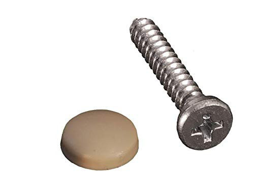 RV DESIGNER H619 14PK DASH SCREWS W/ CAPS