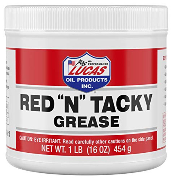 LUCAS OIL 10574 RED N TACKY GREASE/12X1