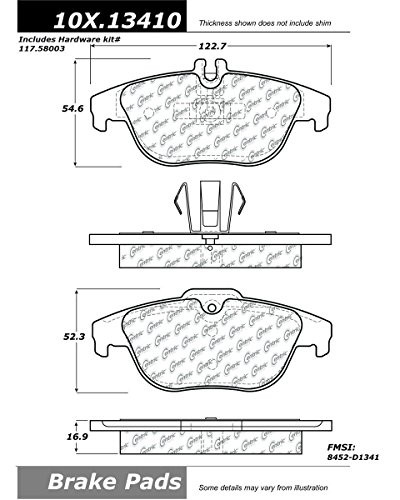 STOP TECH 10413410 BRAKE PADS