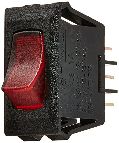 VALTERRA LLC A131C BLACK/RED LAMP