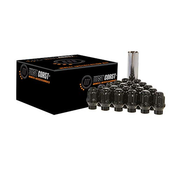 WC WHEEL ACC W56015SEB 12MMX1.5 ET SPLINE 6 LUG KIT BLK WC WHEEL ACC W56015SEB 12MMX1.5 ET SPLINE 6 LUG KIT BLK