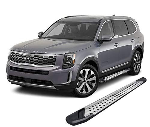 BLACK HORSE VOK376 VORTEX RUNNING BOARDS ALUMINUM