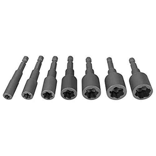 PERFORM TOOL W8699 7PC X-TRAX NUT-DRIVER SET