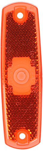 GROTE PERLUX 90072 RED PLASTIC RECT LENS