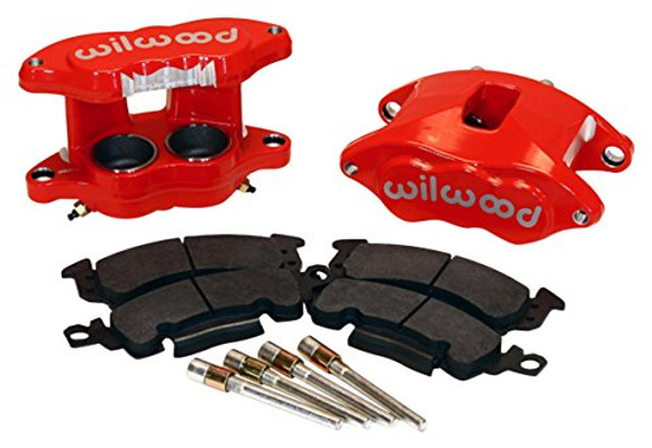 WILWOOD 14011290R D52 FRONT CALIPER KIT RED