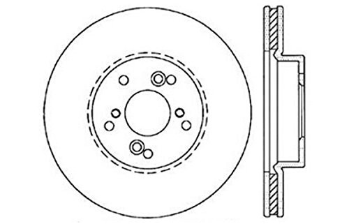 STOP TECH 12840046R CROSS DRILLED ROTOR