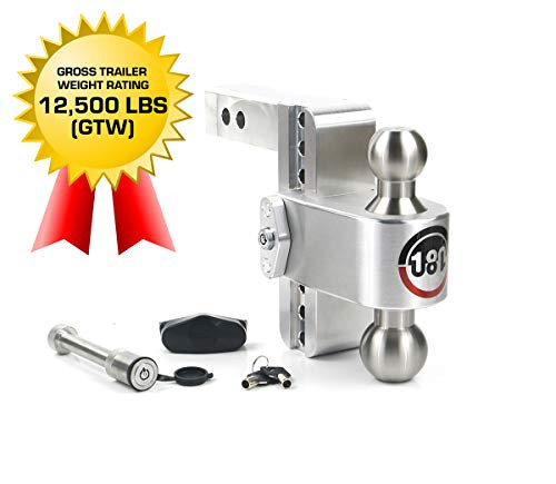 WEIGH SAFE LTB62KA TURNOVER BALL 4 DROP HITCH W/ 2.5