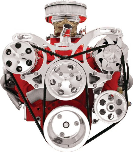 BILLET SPEC V3220 VTRAC PULLEY SYS SB CHEVY W/P/S & A