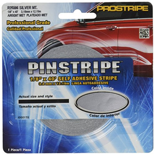 TRIMBRITE R20806 PROSTRIPE 1/8X40SILV MET