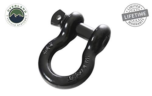 OVERLAND VCL 19019901 RECOVERY SHACKLE 3/4 4.75 TON - BL
