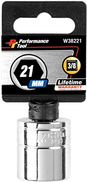 PERFORM TOOL W38221 SOCKET 21MM PERFORM TOOL W38221 SOCKET 21MM