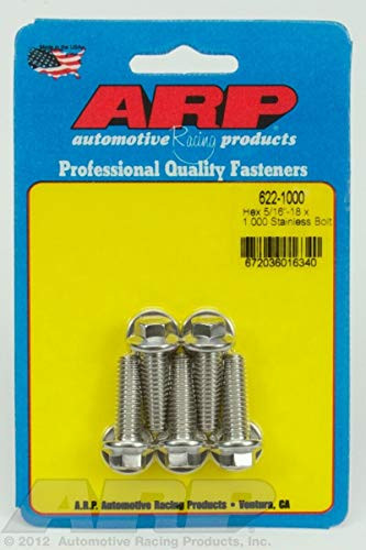 ARP 6221000 HEX BLT 5/16-18X1.000PK/5