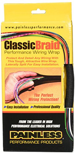 PAINLESS WRG 70958 1/2 CLASSIC BRAID-10 BOXED