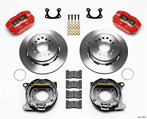WILWOOD 14013206R P/S PARK BRAKE KIT RED