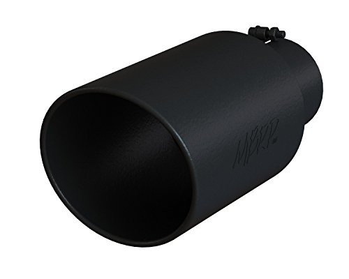 MBRP T5129BLK TIP, 8 O.D., ROLLED END,