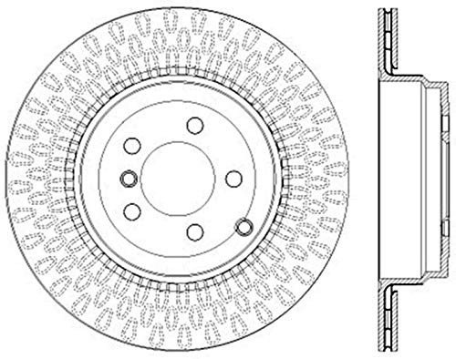 STOP TECH 12122019 STANDARD BRAKE ROTOR