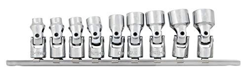 PERFORM TOOL W36981 9PC 1/4 DR. MET FLEX SKT