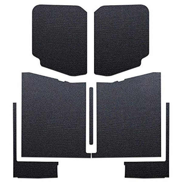 DESIGN ENG 50183 7 PC; BLACK; W/ HDLNR & SD WDW KIT DESIGN ENG 50183 7 PC; BLACK; W/ HDLNR & SD WDW KIT