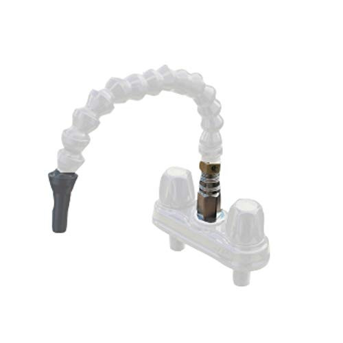 AMER BRASS CRDQDFLXBL 4 EMPIRE RV QUICK DISCONNECT BLACK