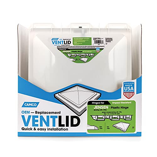 CAMCO 40183 VENT LID, JENSEN METAL BA