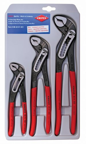 KNIPEX TOOLS LP KX3X88 3 Piece Alligator Pliers Set71012