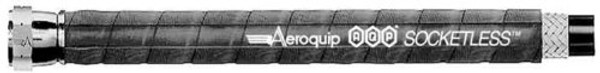 AEROQUIP FCN0620 #6 SOCKTLESS HOSE BLK 20