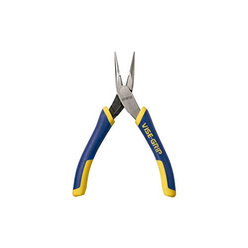 IRWIN INDUSTRIAL TOOL CO VG2078905 5-1/4 Long Nose Plier withCutter and Spring