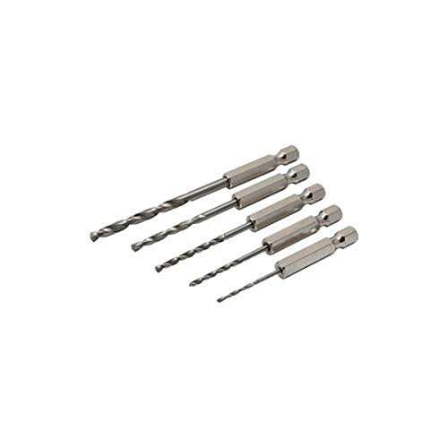 TITAN TOOLS TN16505 5 Piece Hex Shank Drill BitSet
