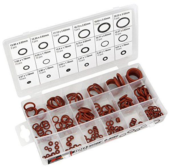 WILMAR PMW5239 180 Pc Viton ORing Assortment