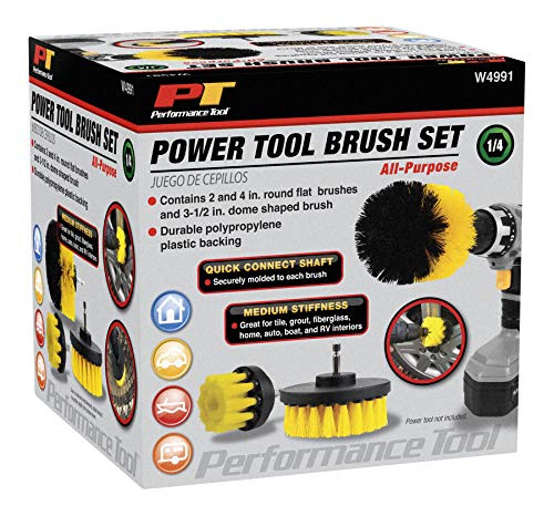 WILMAR PMW4991 3pc Power Tool Brush set