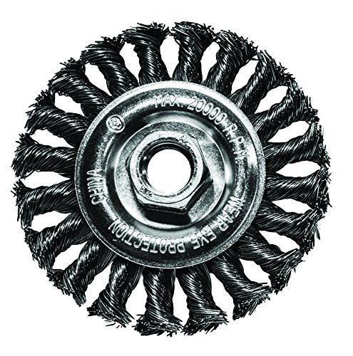 CENTURY DRILL & TOOL CY76043 4 Cable Twist Brush 5/8-11Arbor