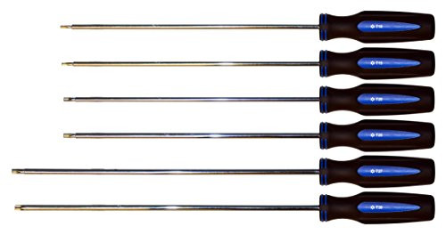 CALVAN ALSTART ET917 Tamper Proof Torx ScrewdriverSet Extra Long